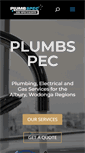 Mobile Screenshot of plumbspec.com.au